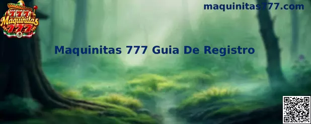 Guía visual de registro de Maquinitas 777