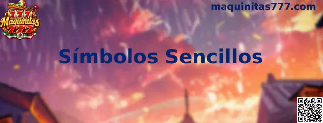 Símbolos sencillos de estilo clásico en Maquinitas 777